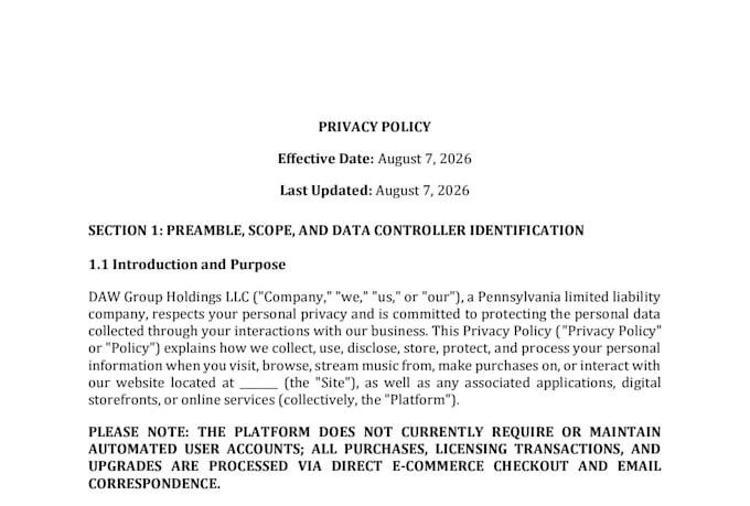 draft tech contracts, software IP agreements, and be your tech lawyer